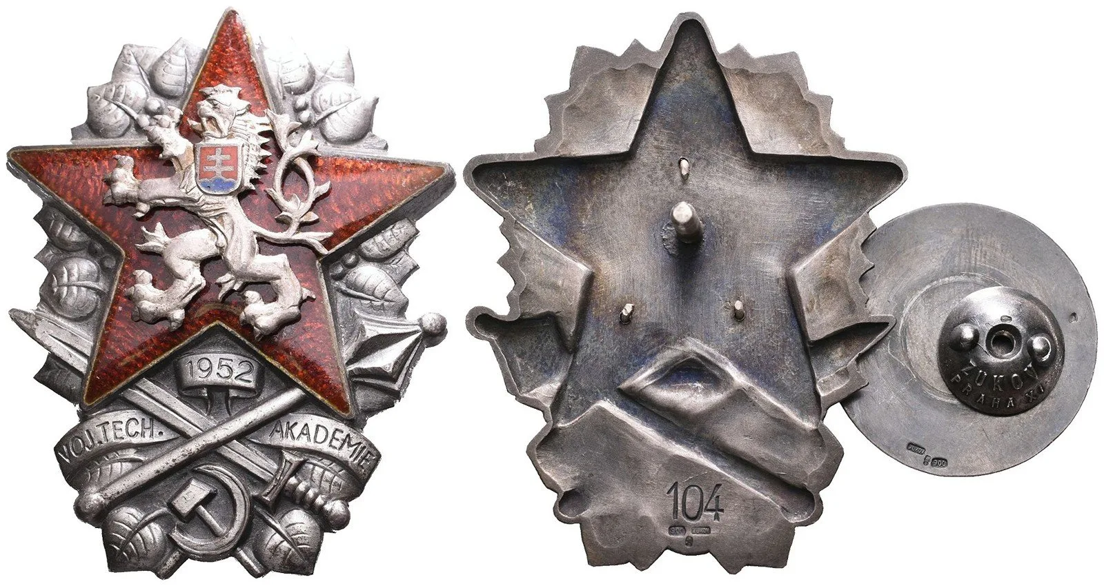 Československo - odznaky vojenských škol — 1
