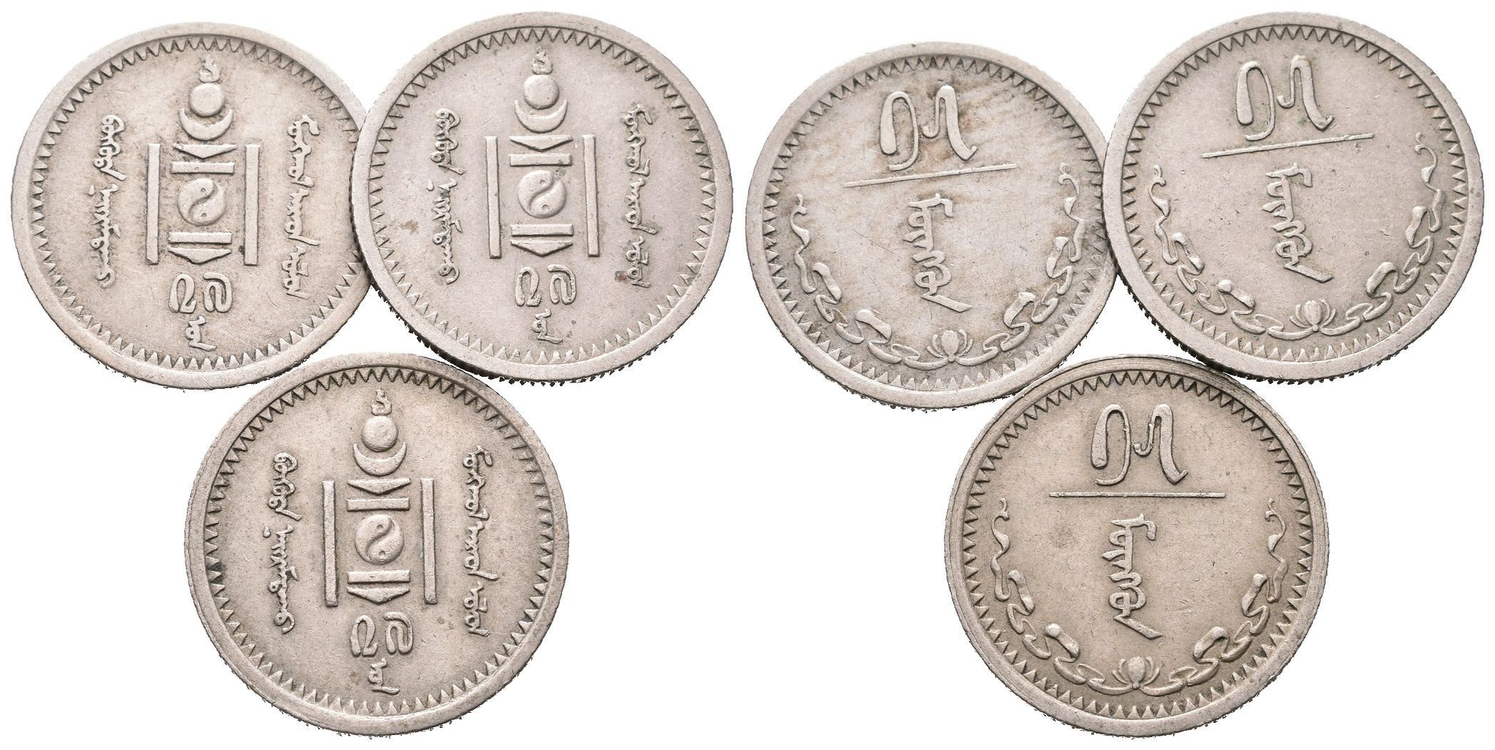 Mongolsko, 15 Mongo 1937 - 1 ks
