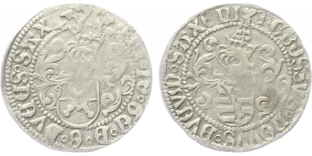 Sasko - Míšeň, Friedrich III., Johann a Albrecht, 1486 - 1500 — 1