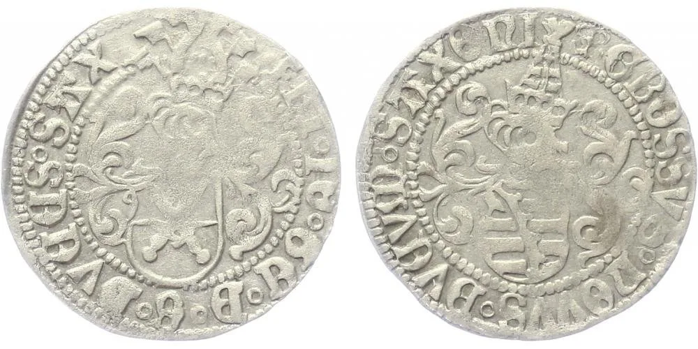 Sasko - Míšeň, Friedrich III., Johann a Albrecht, 1486 - 1500 — 1
