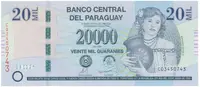 Paraguay, 20.000 Guaranies 2009, P.230b
