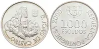 Portugalsko, 1000 Escudos 2000 - João de Castro - fotografie 2