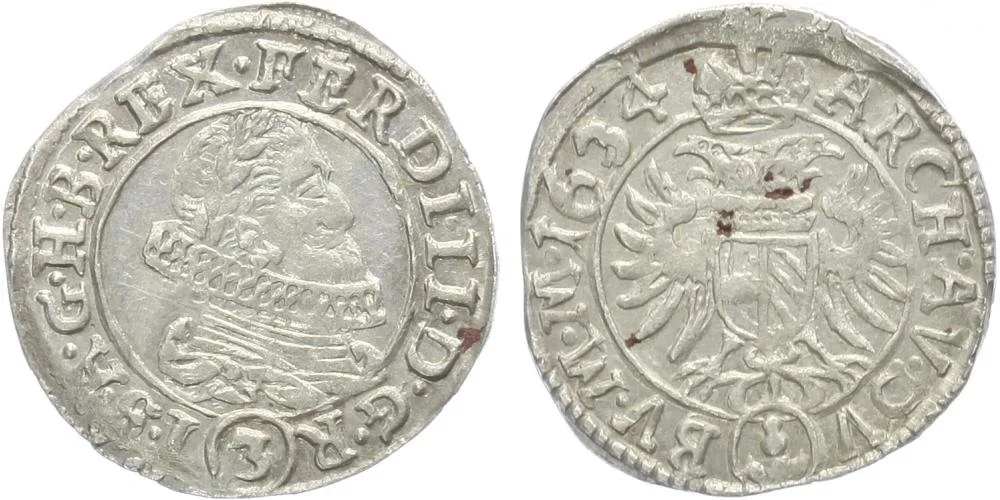Ferdinand II., 1619 - 1637 (Mince dobrého zrna) — 1