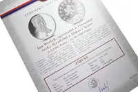 Stříbrná investiční medaile - Jan Werich - Ag 29 g - 999/1000 + Certifikát - fotografie 2