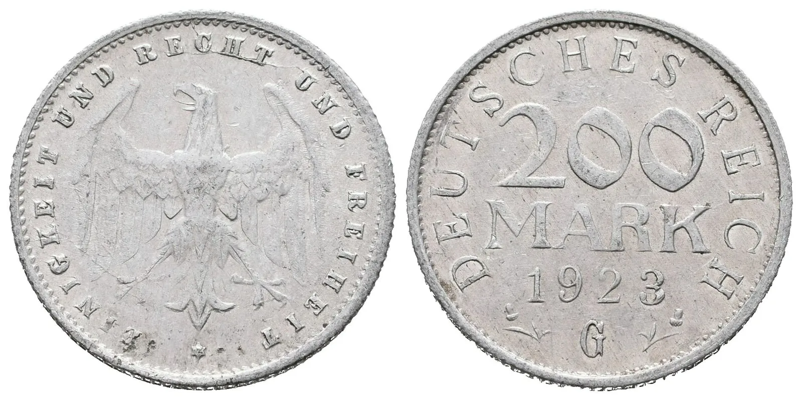 Výmar, 200 Marka 1923 G