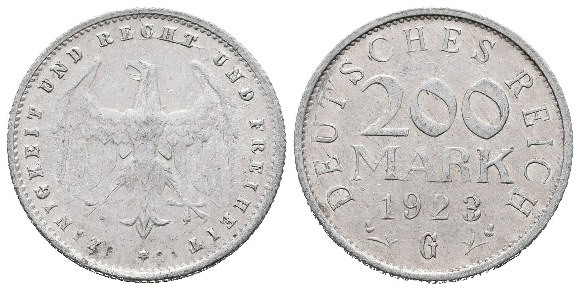 Výmar, 200 Marka 1923 G