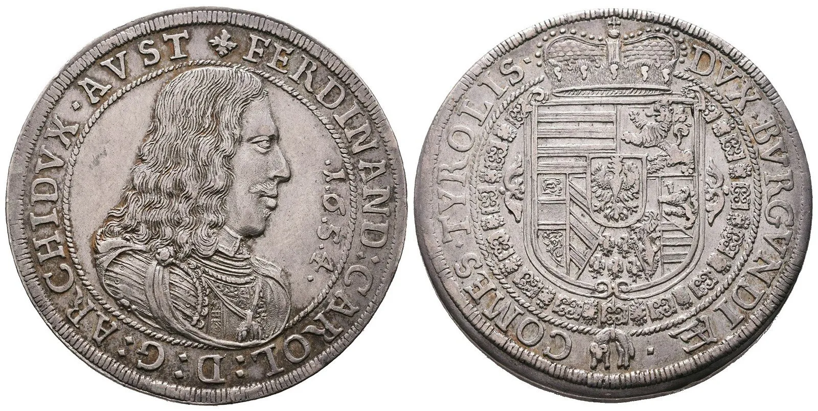 Arcivévoda Ferdinand Karel, 1632 - 1662 — 1
