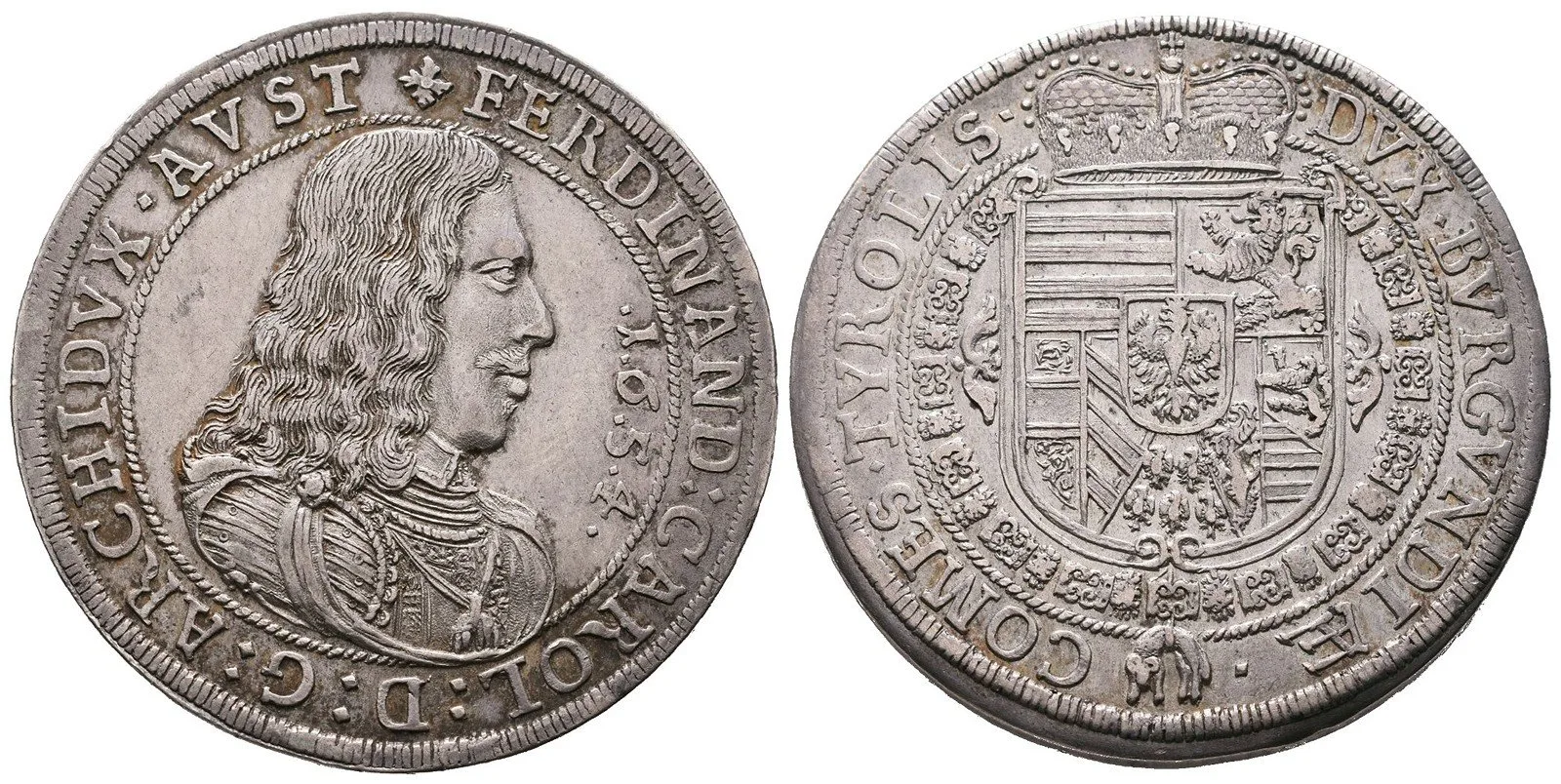 Arcivévoda Ferdinand Karel, 1632 - 1662 — 1