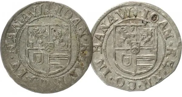 Hanau - Lichtenberg, Johann Reinhard, 1599 - 1625 — 1