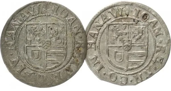 Hanau - Lichtenberg, Johann Reinhard, 1599 - 1625 — 1