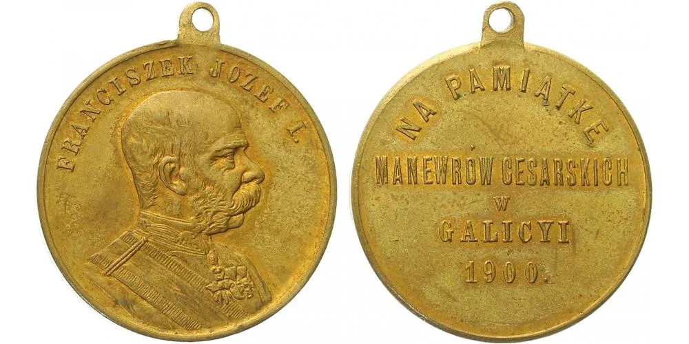 František Josef I., medaile vojenských manévrů — 1
