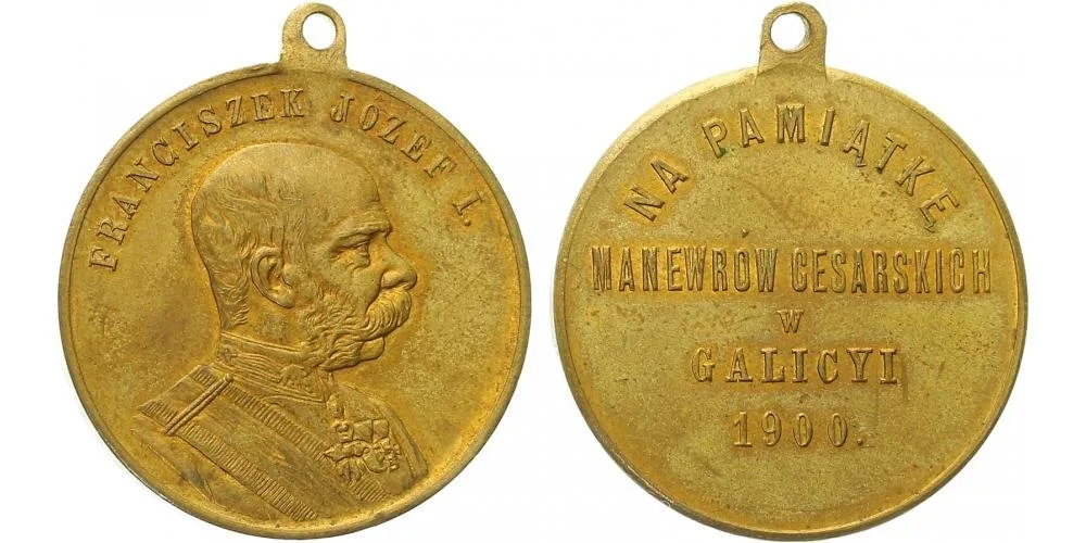 František Josef I., medaile vojenských manévrů — 1
