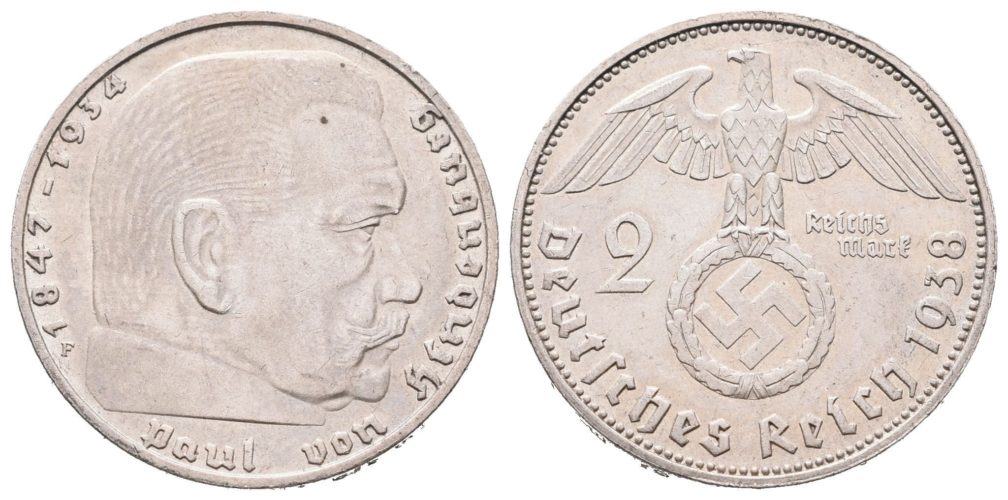III. říše, 2 Marka 1938 F