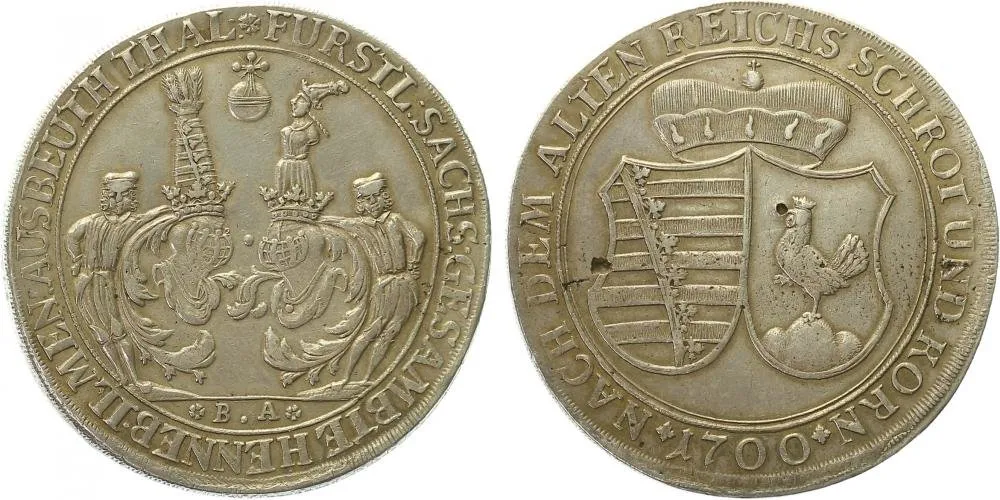 Henneberg, Johann Ernst von Sachsen-Weimar, 1683 - 1707 — 1