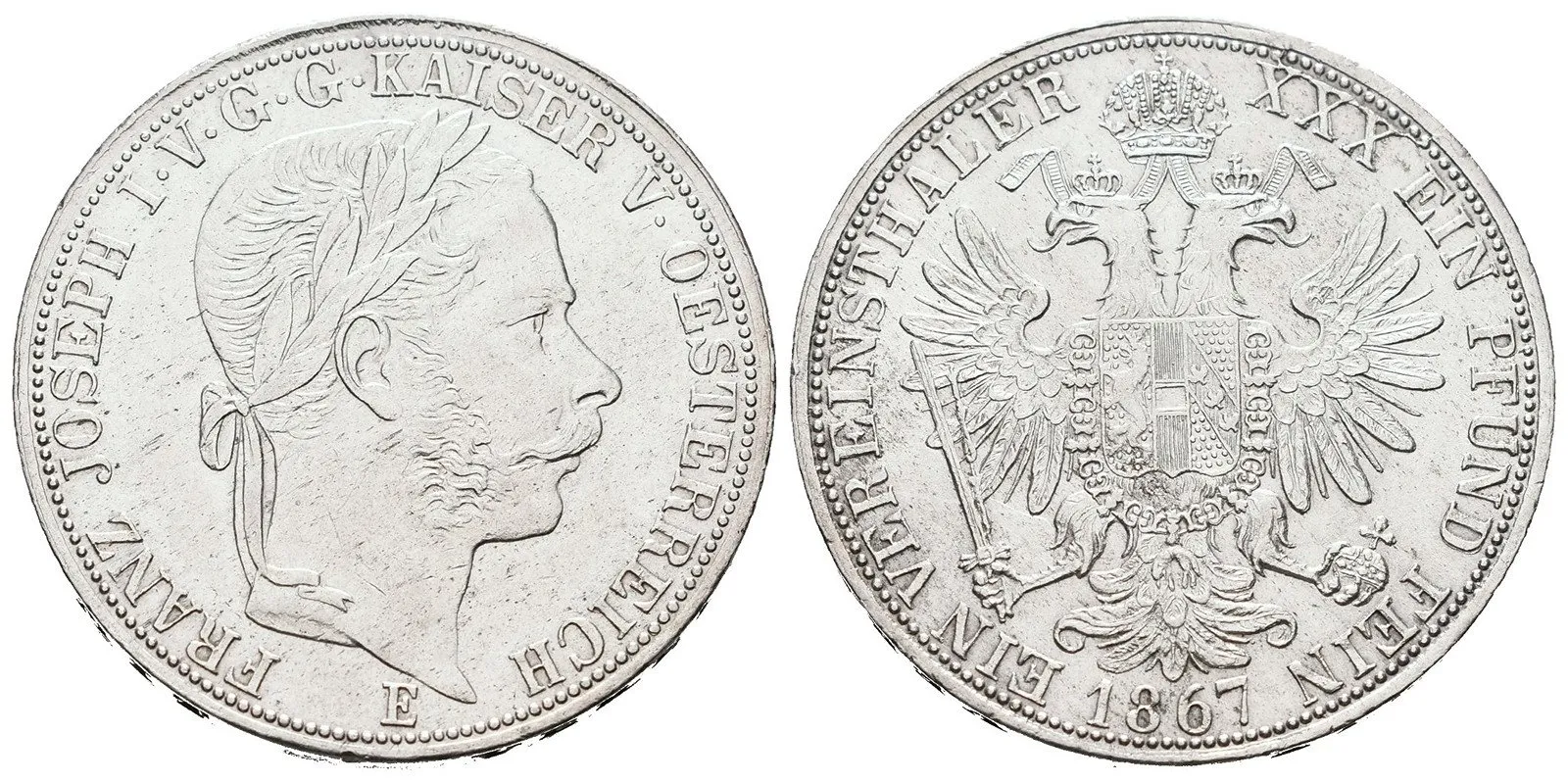 Rakouská a spolková měna, 1857 - 1892 — 1