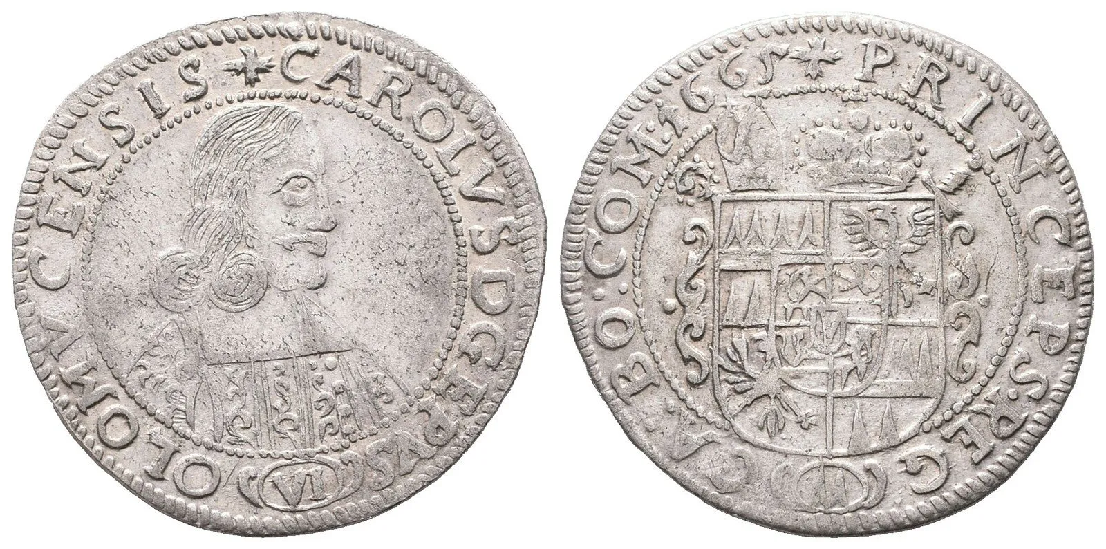 Olomouc - biskupství, Karel II. Liechtenstein, 1664 - 1695 — 1