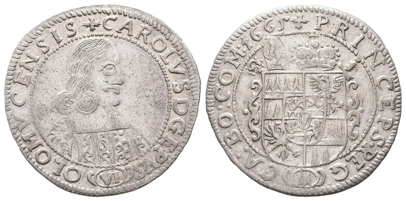 Olomouc - biskupství, Karel II. Liechtenstein, 1664 - 1695 — 1