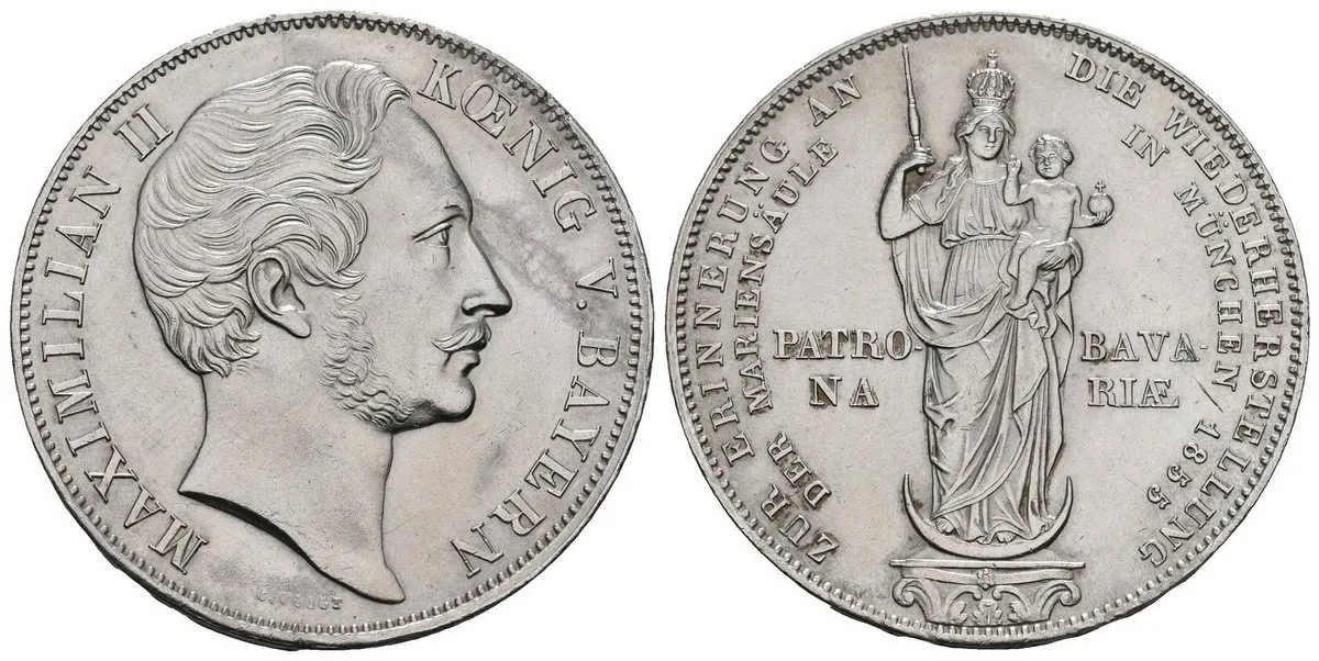 Bavorsko, Maximilian II., 1848 - 1864 — 1