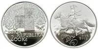 200 Kč 2002 - Mikoláš Aleš, PROOF