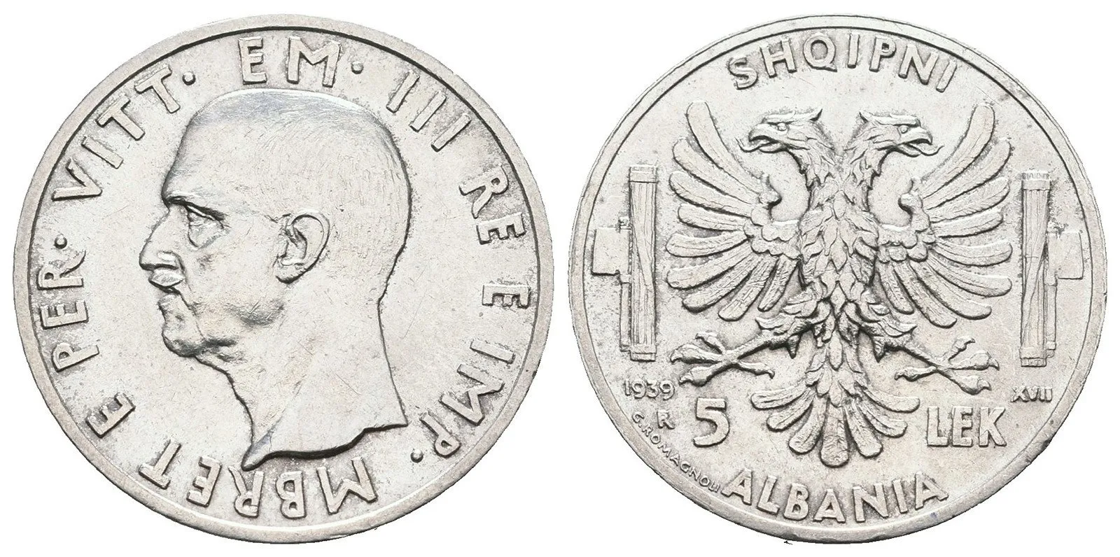 Albánie, Vittorio Emanuele III., 1939 - 1943 — 1