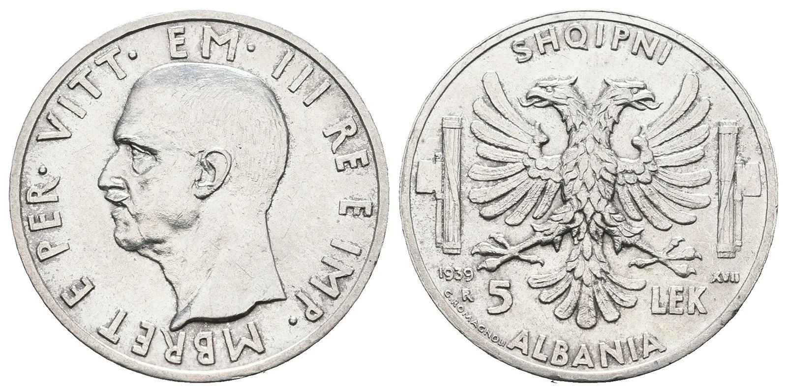 Albánie, Vittorio Emanuele III., 1939 - 1943 — 1