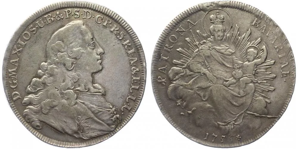 Bavorsko, Maximilian III. Josef, 1745 - 1777 — 1
