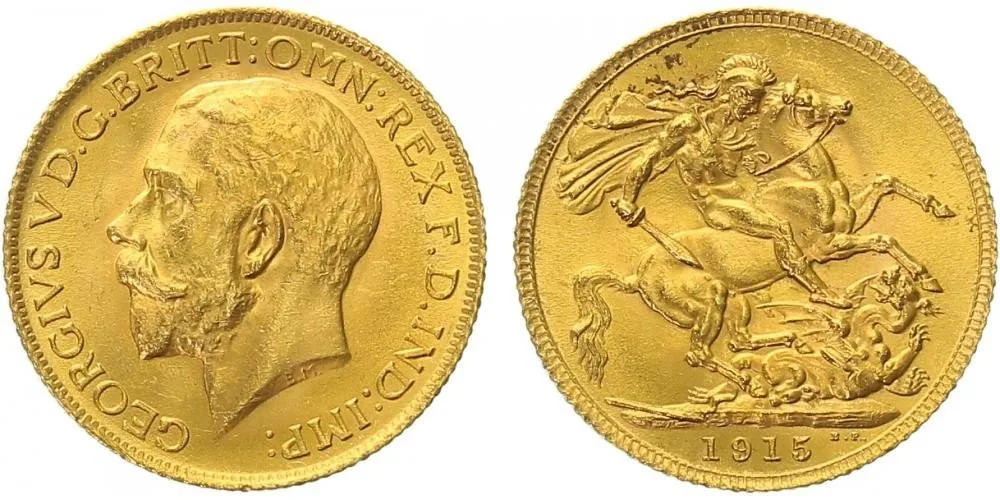 Velká Británie, George V., 1910 - 1936 — 1