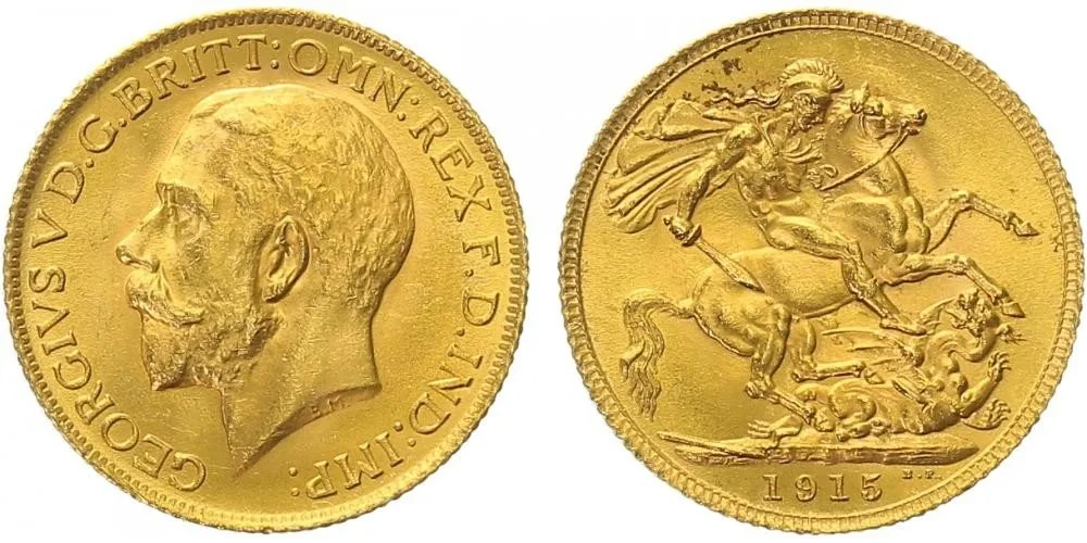 Velká Británie, George V., 1910 - 1936 — 1