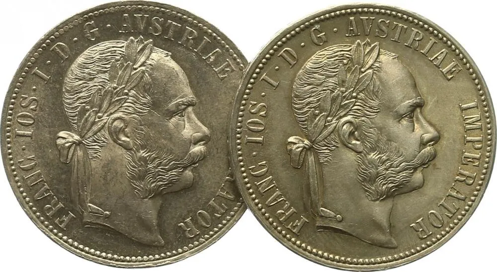 Rakouská a spolková měna, 1857 - 1892 — 1