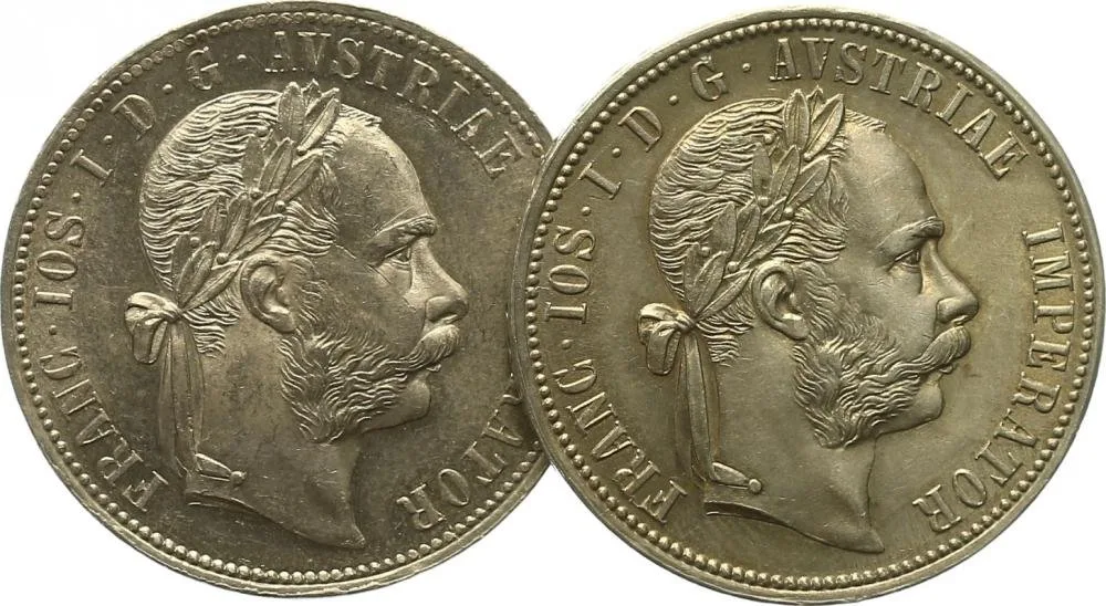 Rakouská a spolková měna, 1857 - 1892 — 1