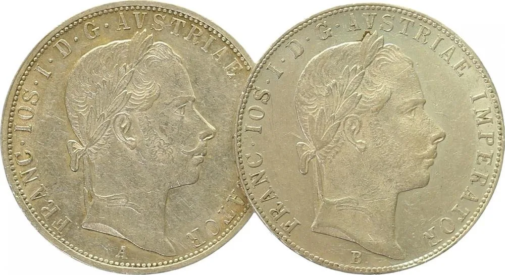 Rakouská a spolková měna, 1857 - 1892 — 1