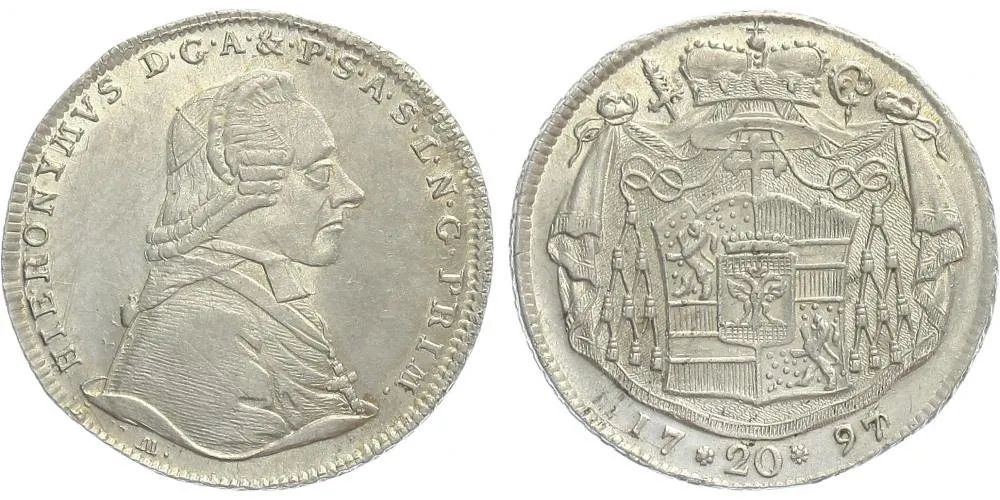 Salzburg - arcibiskupství, Hyeronymus Colloredo, 1772 - 1803 — 1