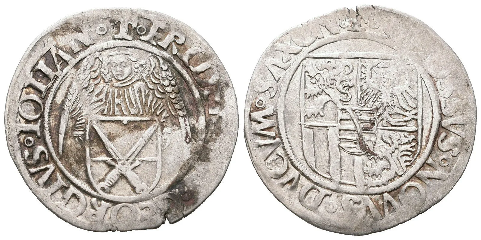 Sasko, Friedrich III., Johann a Georg, 1507 - 1525 — 1