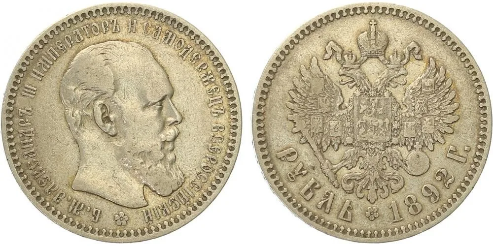 Rusko, Alexander III., 1881 - 1894 — 1