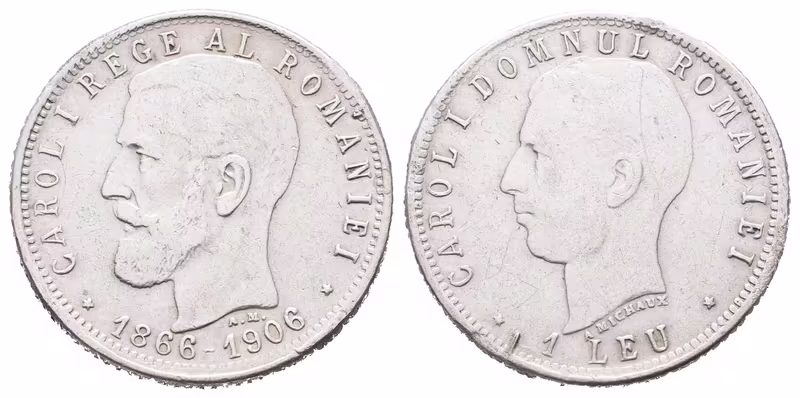 Rumunsko, 1 Leu 1906