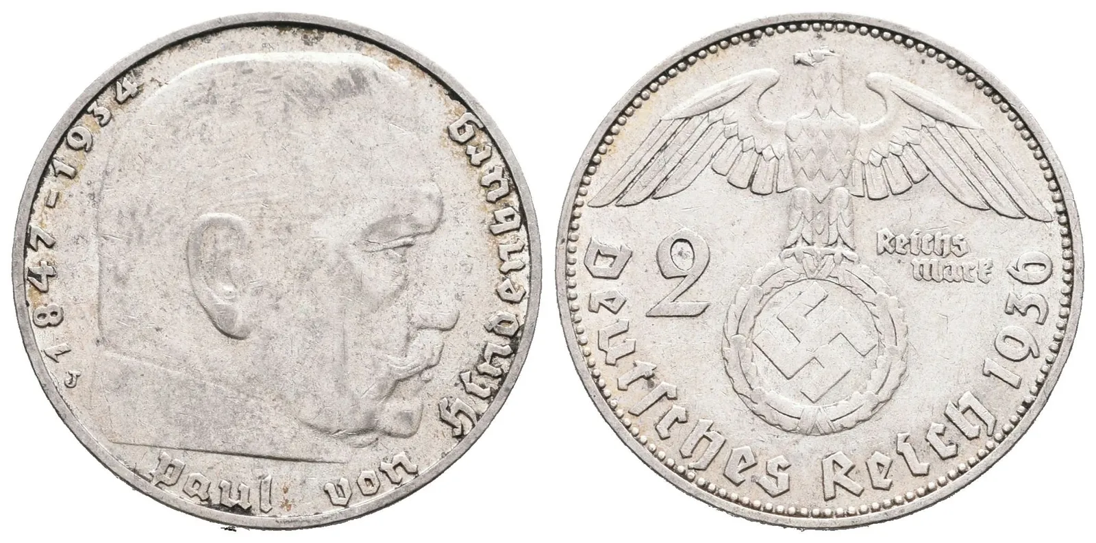 III. říše, 2 Marka 1936 J