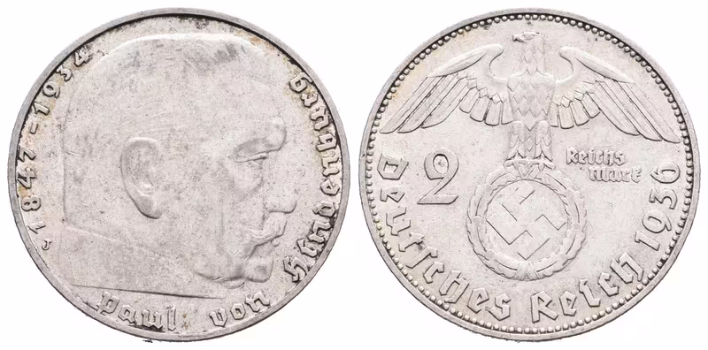 III. říše, 2 Marka 1936 J