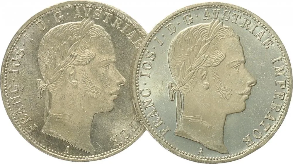 Rakouská a spolková měna, 1857 - 1892 — 1