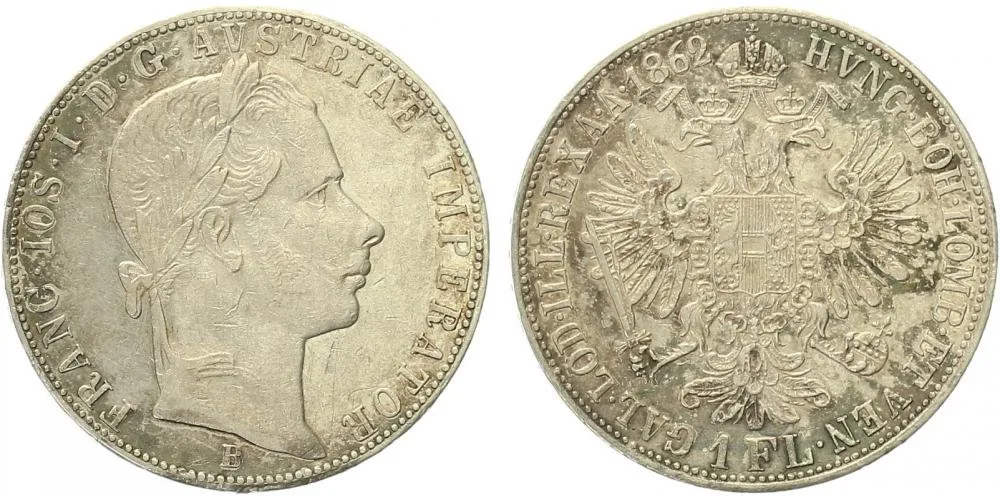 Rakouská a spolková měna, 1857 - 1892 — 1
