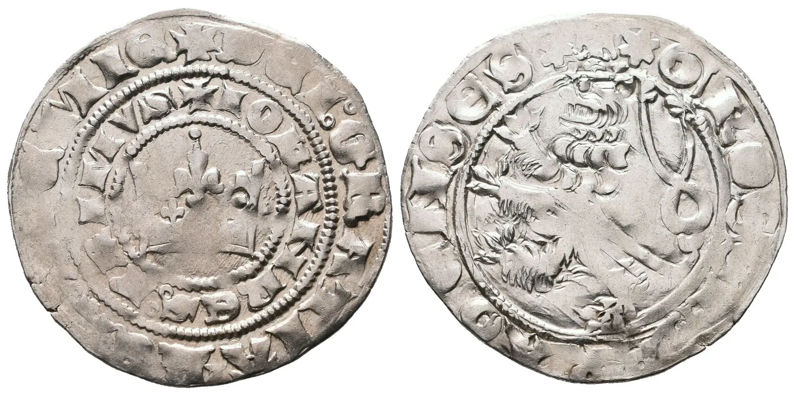 Jan Lucemburský, Pražský groš, Castelin 36