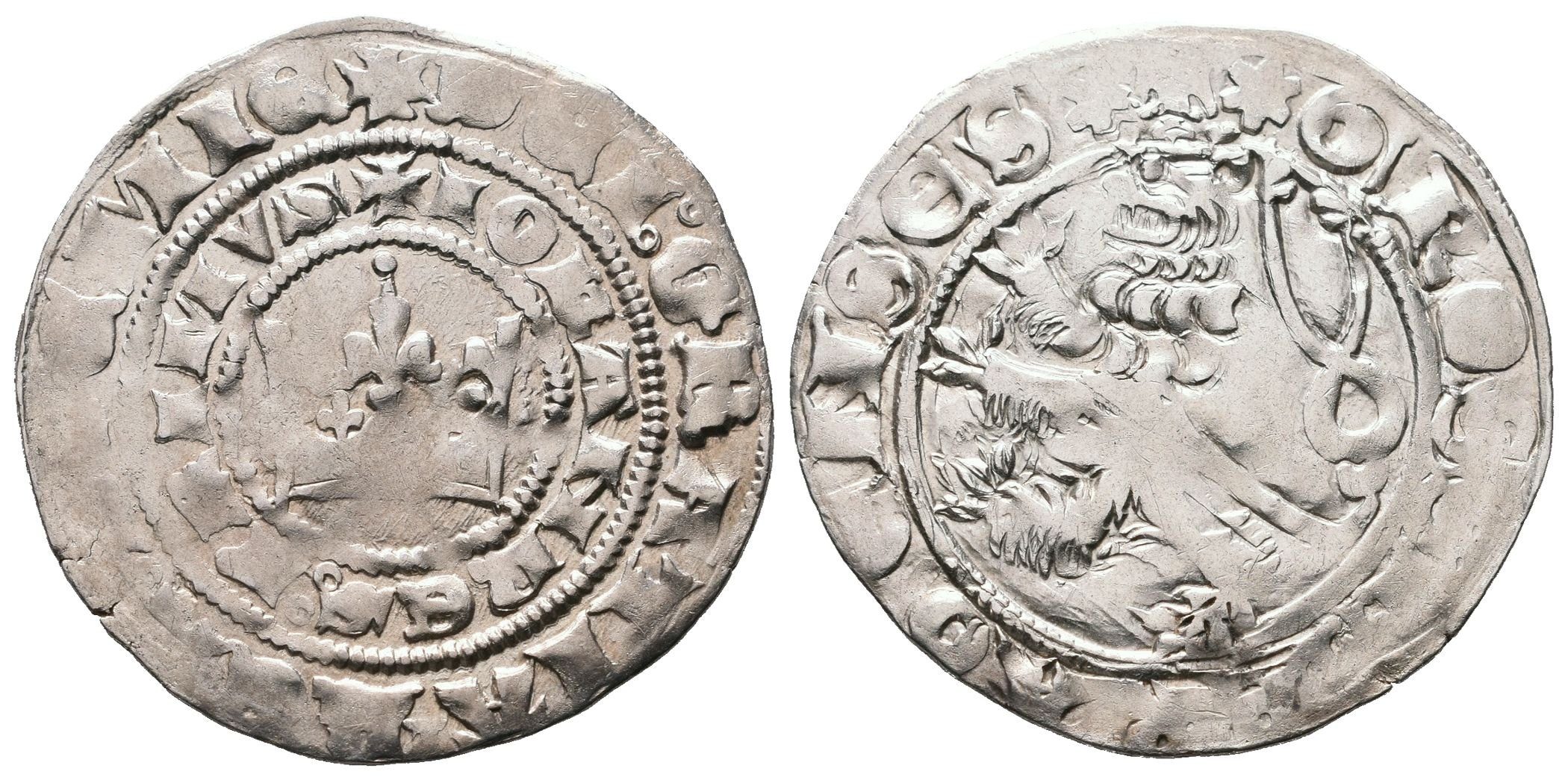 Jan Lucemburský, Pražský groš, Castelin 36