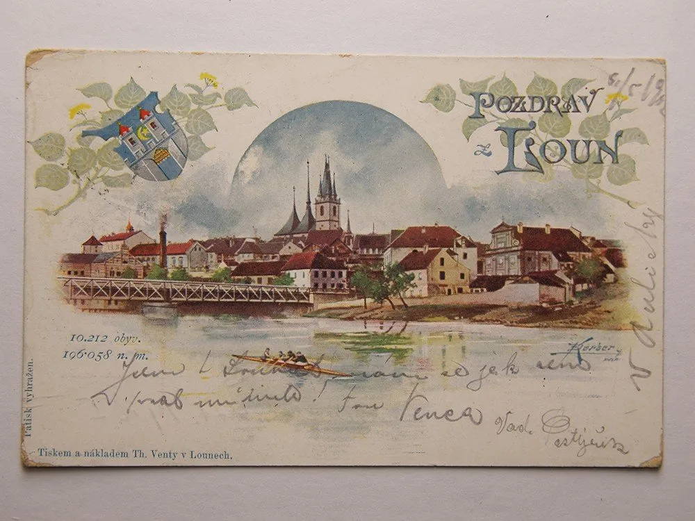 Severní Čechy, okr. Louny — 1