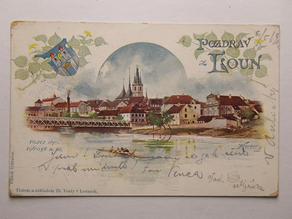 Severní Čechy, okr. Louny — 1
