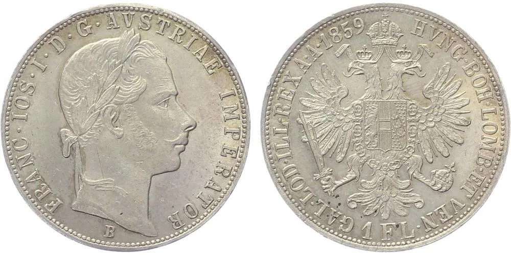 Rakouská a spolková měna, 1857 - 1892 — 1