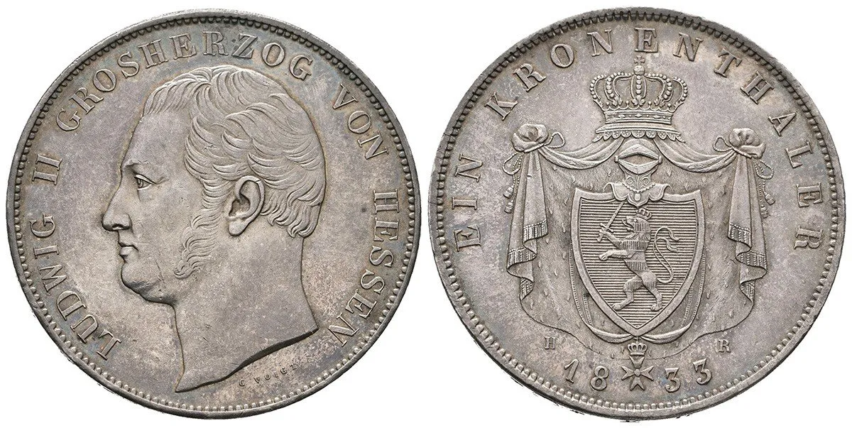 Hessen - Darmstadt, Ludwig II., 1830 - 1848 — 1