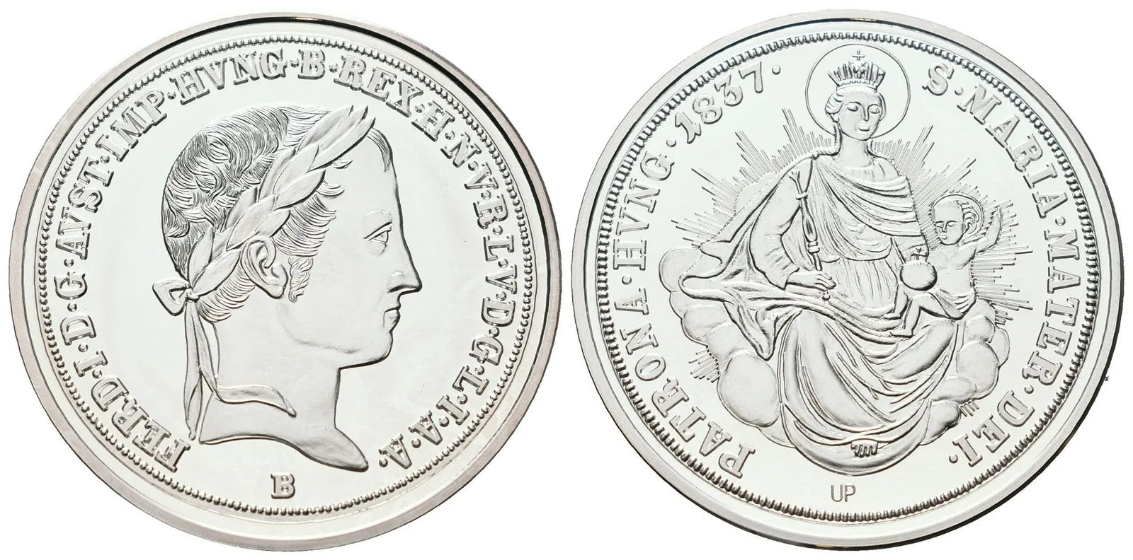 Replika - Historický 1/2 tolar - Ferdinanda V. 1837