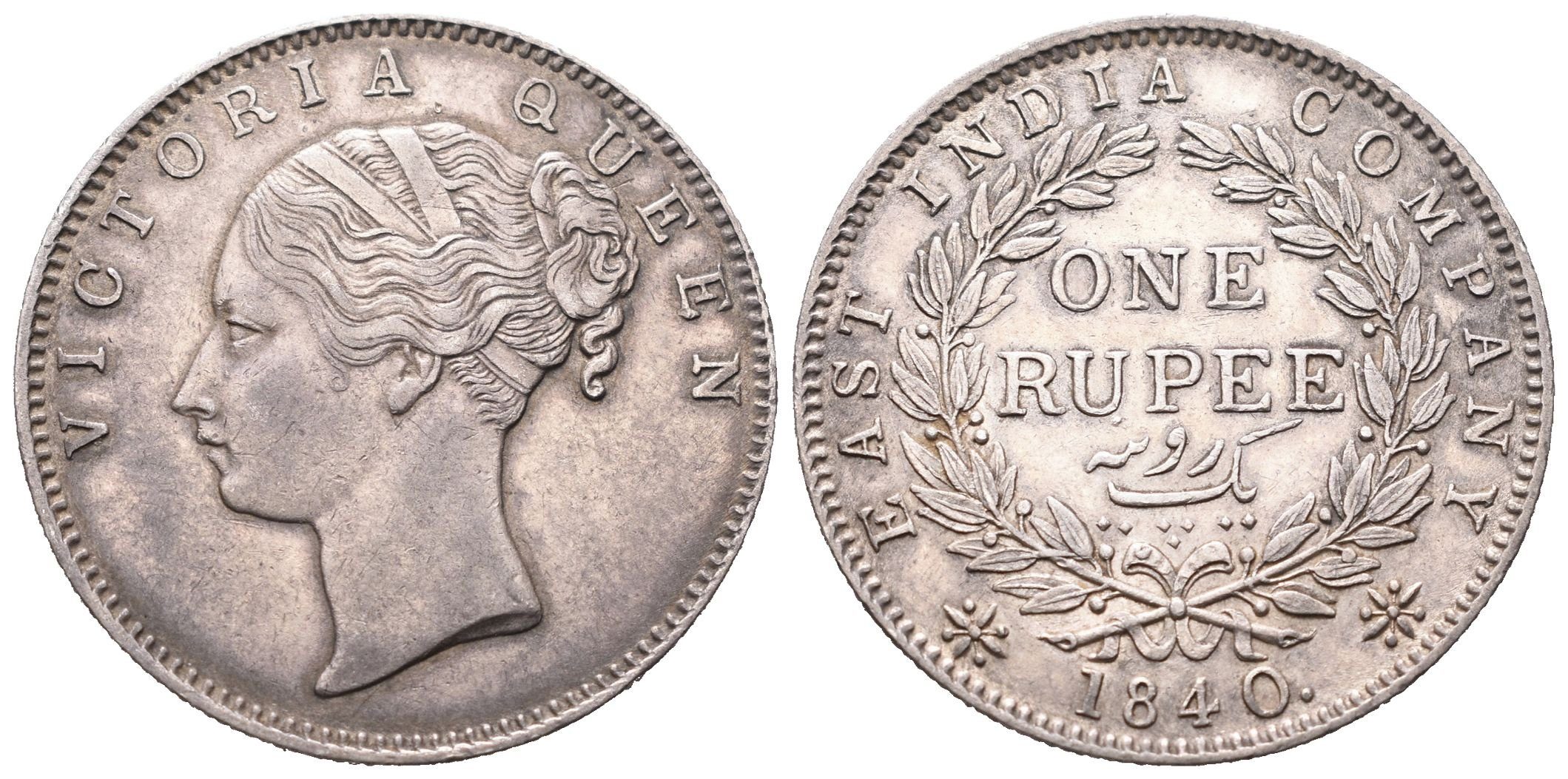 Indie, Rupie 1840