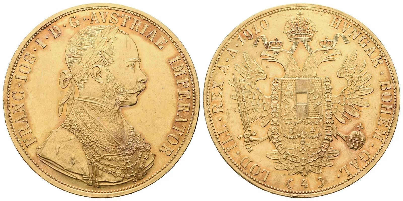 4 Dukát 1910