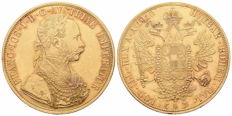 4 Dukát 1910