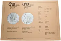 200 Kč 1998 - František Palacký, kapsle, certifikát — 2